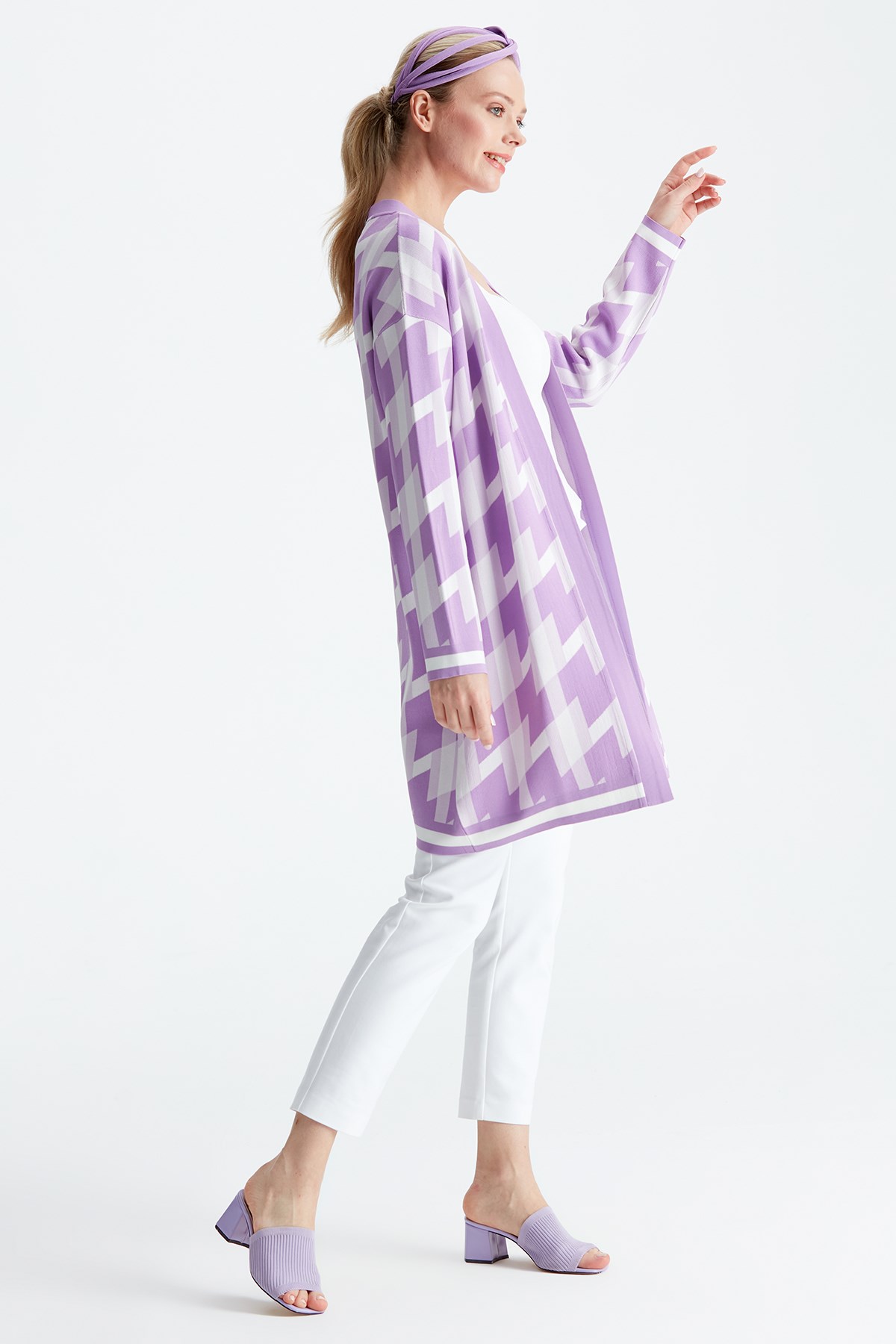 DESEN DETAYLI RAYON HIRKA K.LİLA