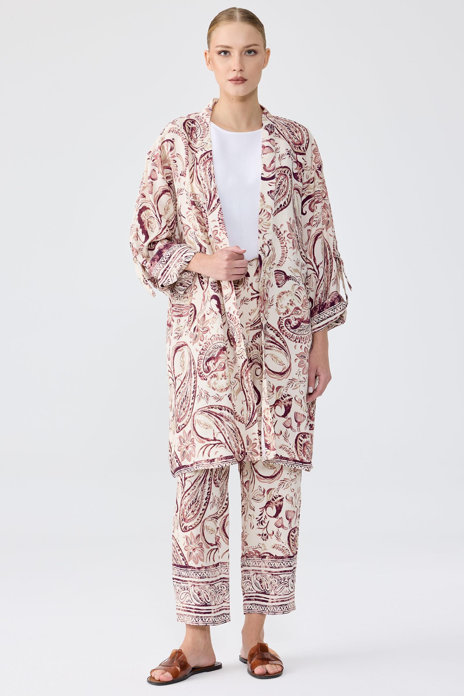 Kimono 2'Lü Takım BORDO
