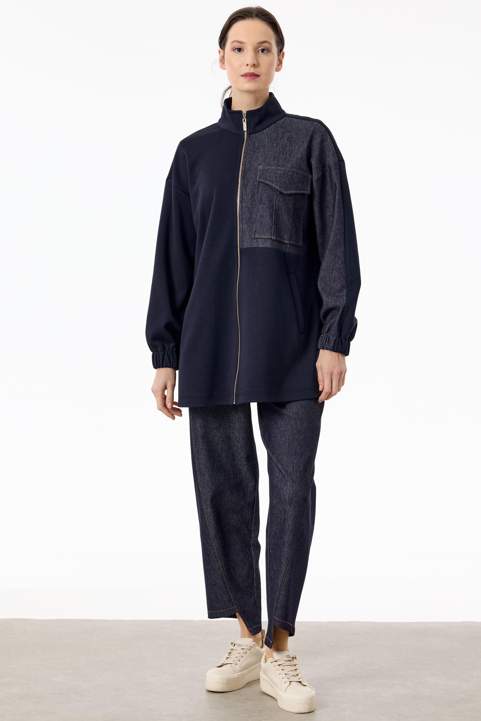 Kot Kombinli Pantolonlu Takım LACİVERT