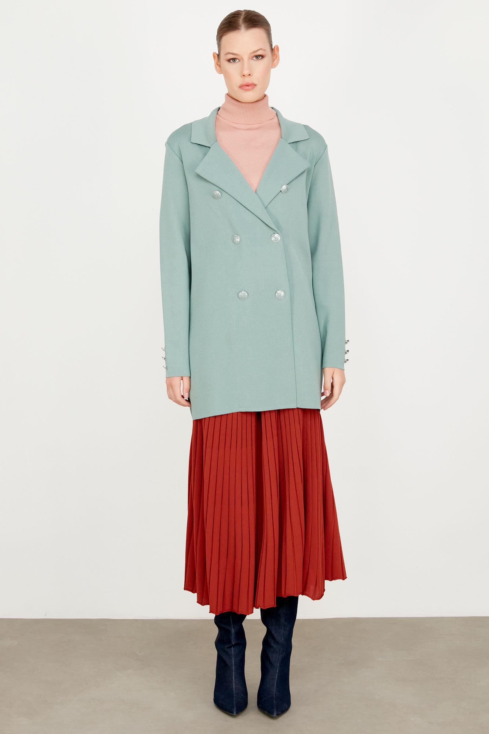 KRUVAZE YAKA RAYON HIRKA A.YEŞİL