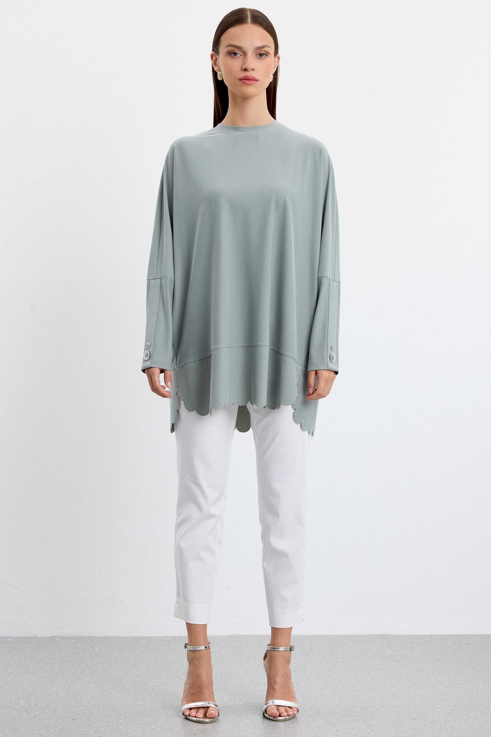Oversize Tunik MİNT