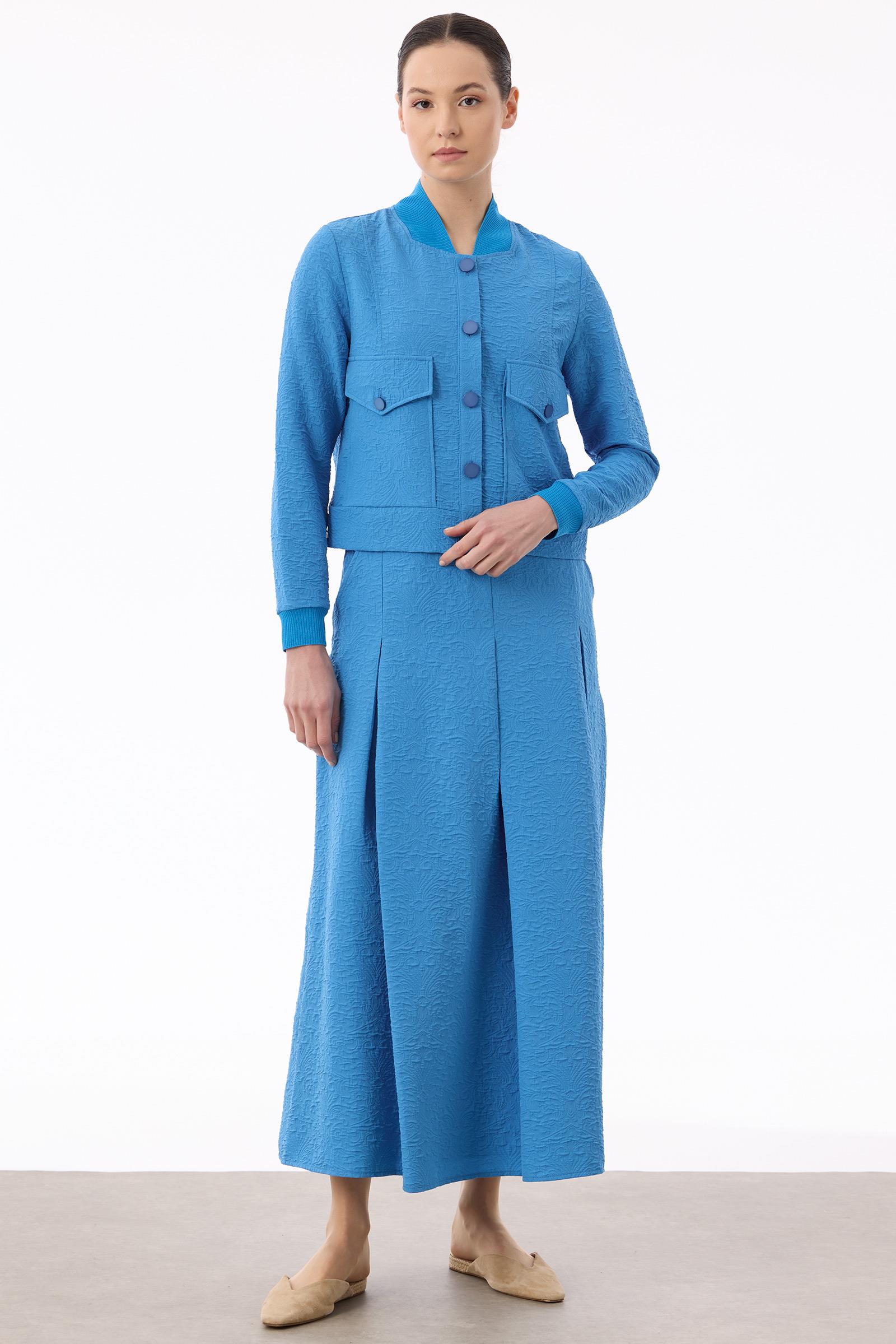Ribana Detaylı Gofreli Takım MAVİ