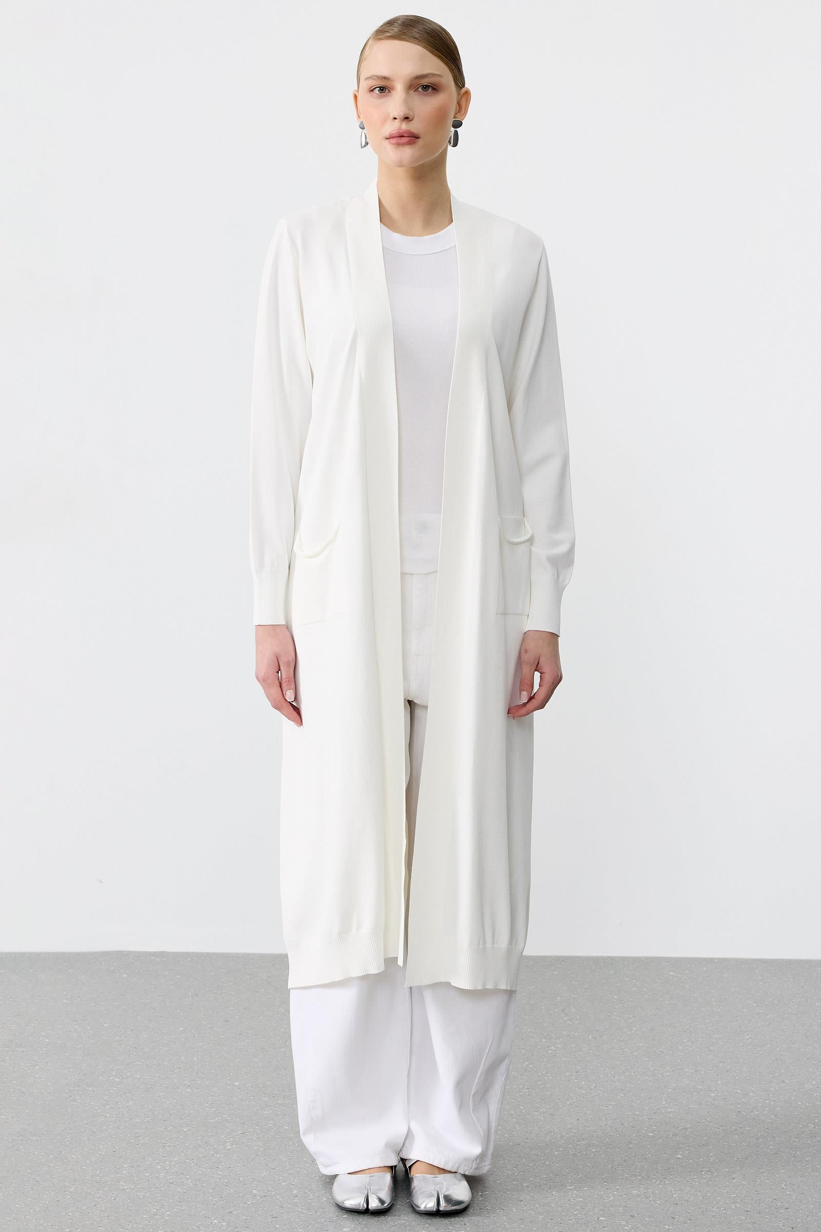 SOSİS CEPLİ BASIC RAYON HIRKA EKRU