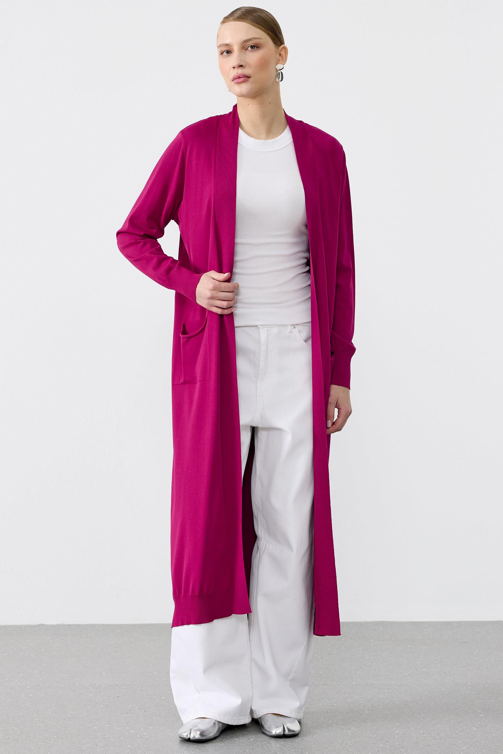 SOSİS CEPLİ BASIC RAYON HIRKA FUŞYA