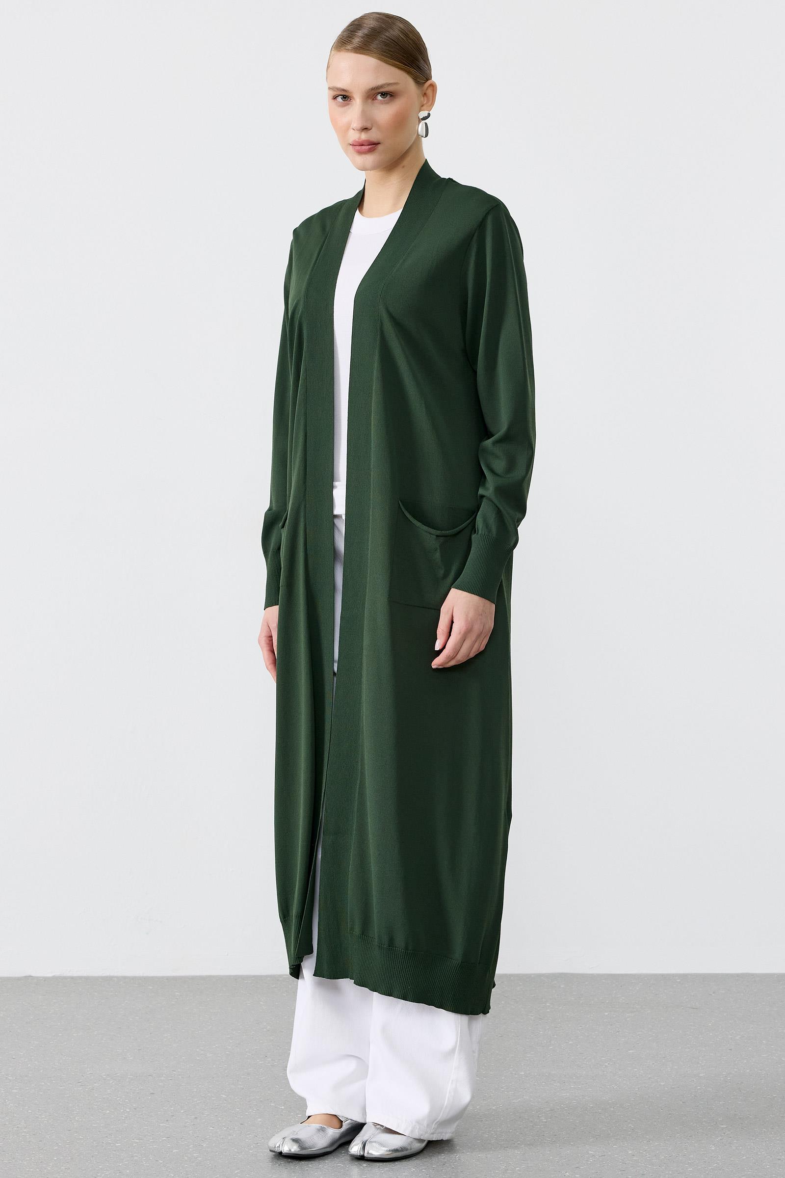 SOSİS CEPLİ BASIC RAYON HIRKA ZÜMRÜT