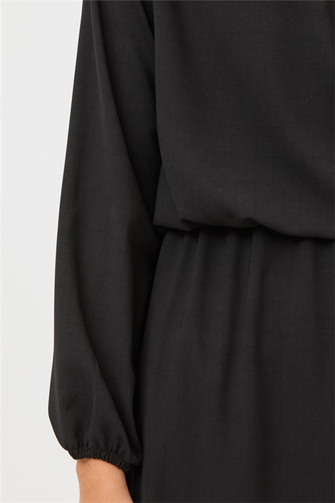 Sitare Elbise- Siyah