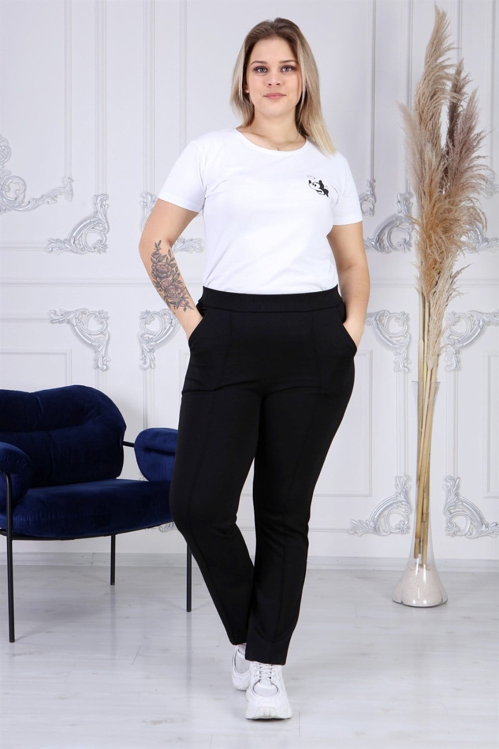 Dikiş detaylı eşofman pantolon