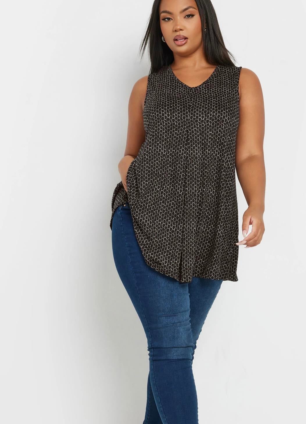 Askılı önü pileli bluz 