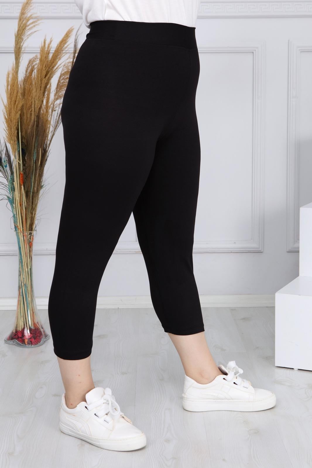 Diz altı penye tayt