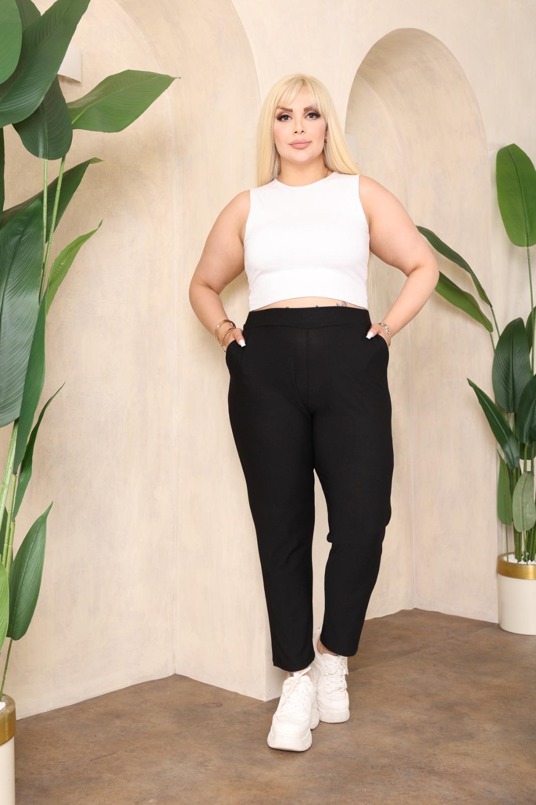 Kalem model siyah pantolon 