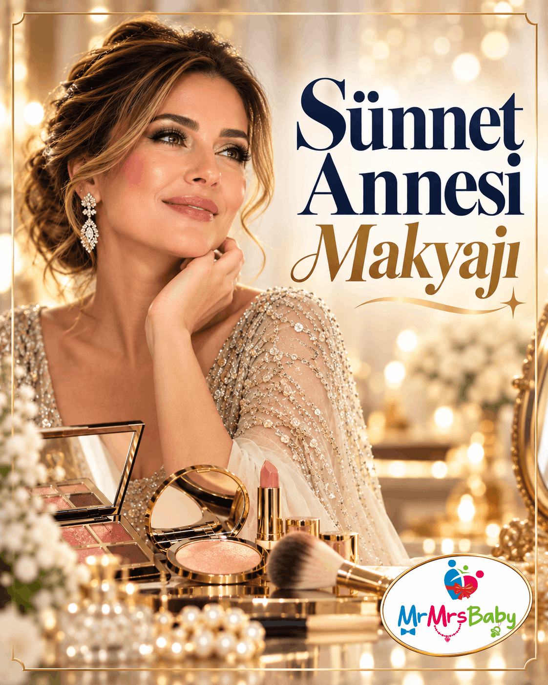 Sünnet annesi makyajı – zarif ve ışıltılı görünüm rehberi