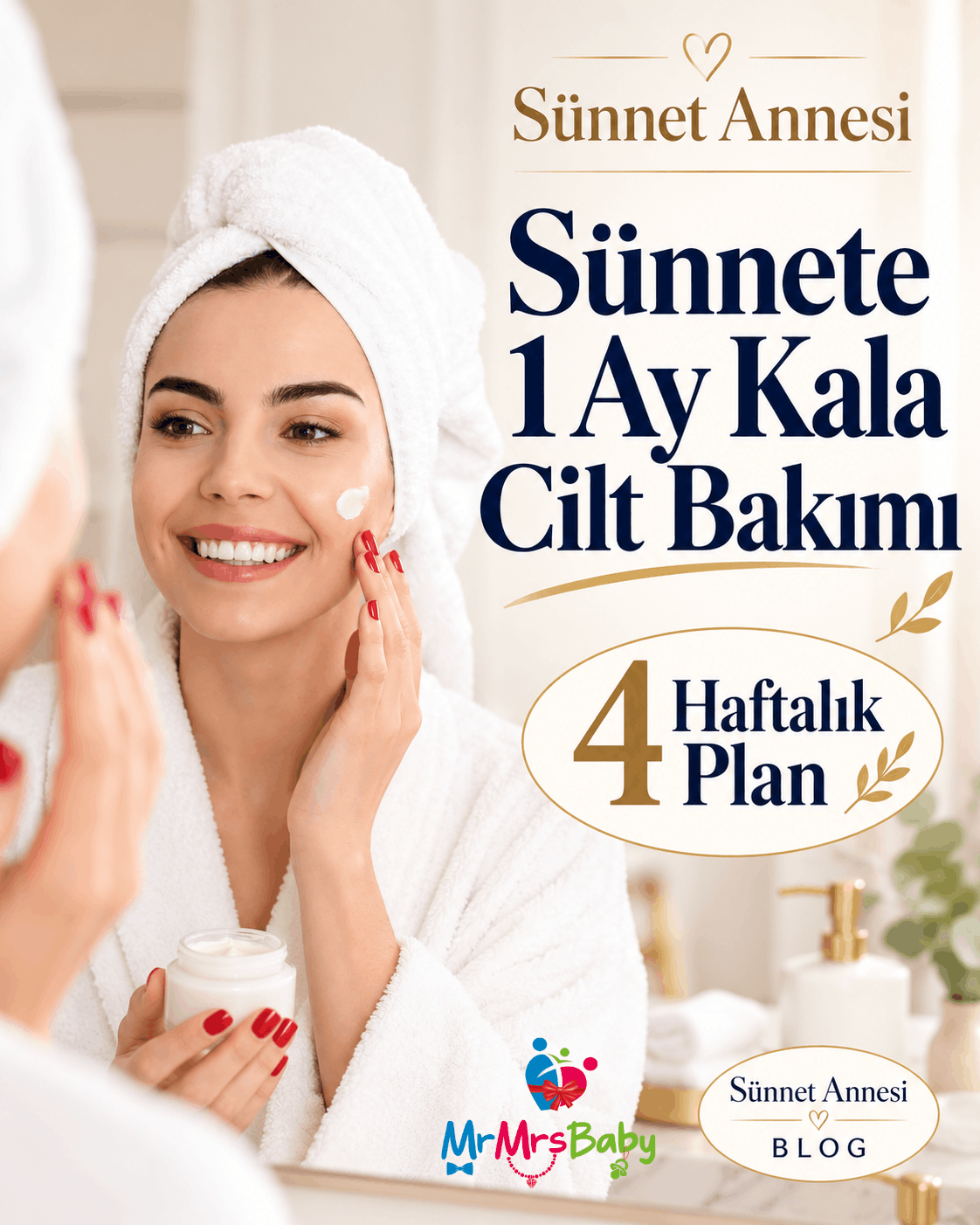 Sünnete 1 ay kala sünnet annesi cilt bakımı ve 4 haftalık hazırlık planı