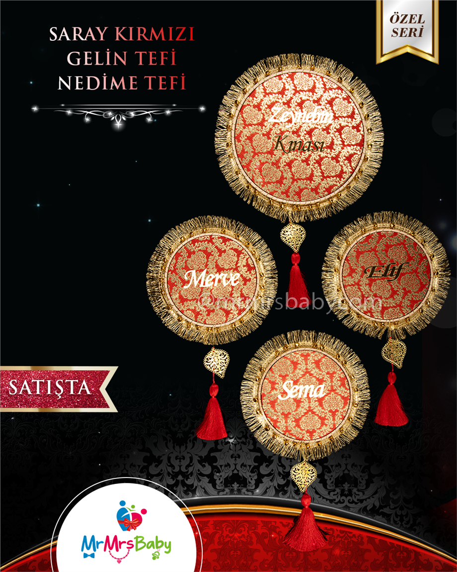 Saray Kırmızı Kına Seti