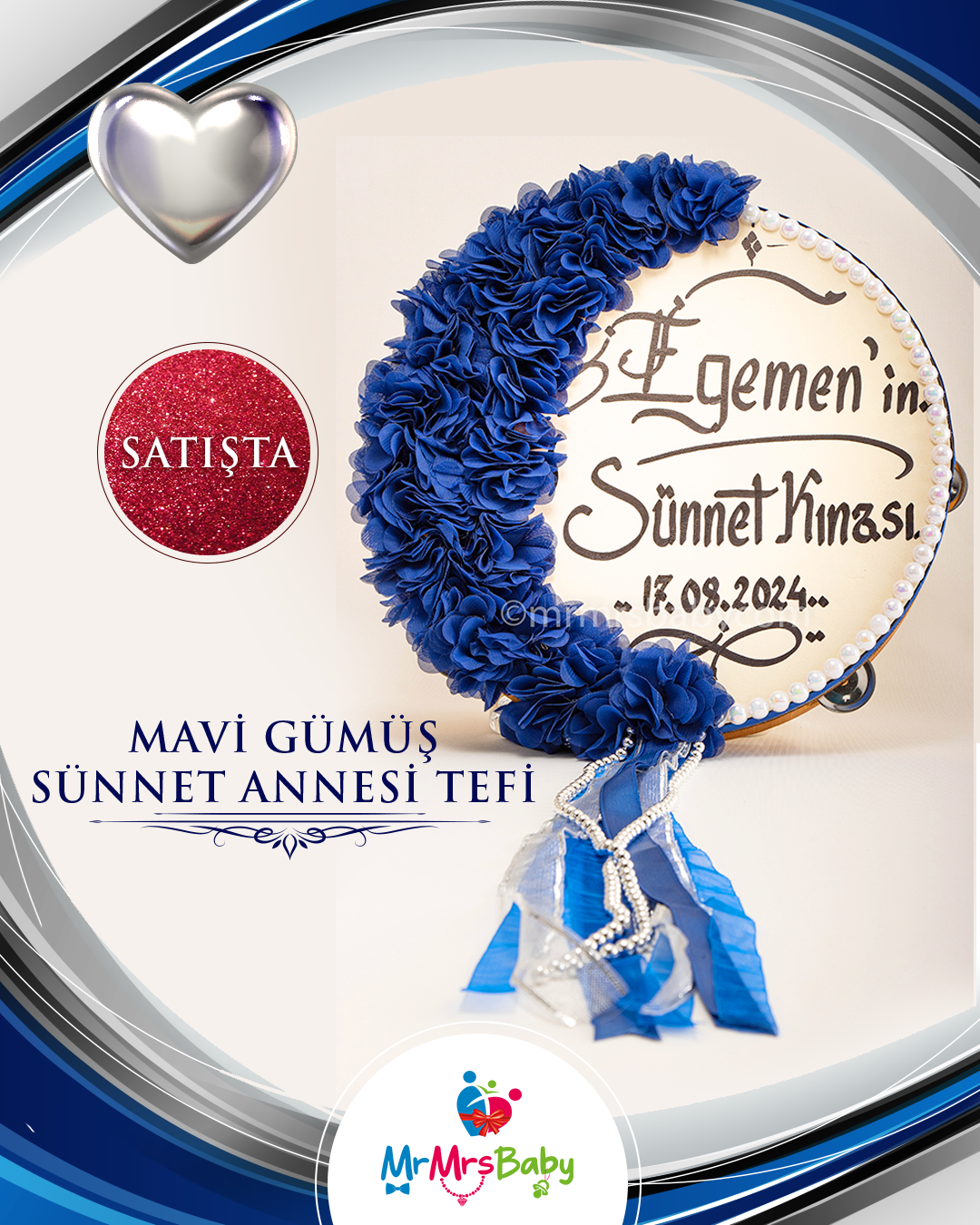 Mavi Gümüş  Sünnet Anne Davul Tefi