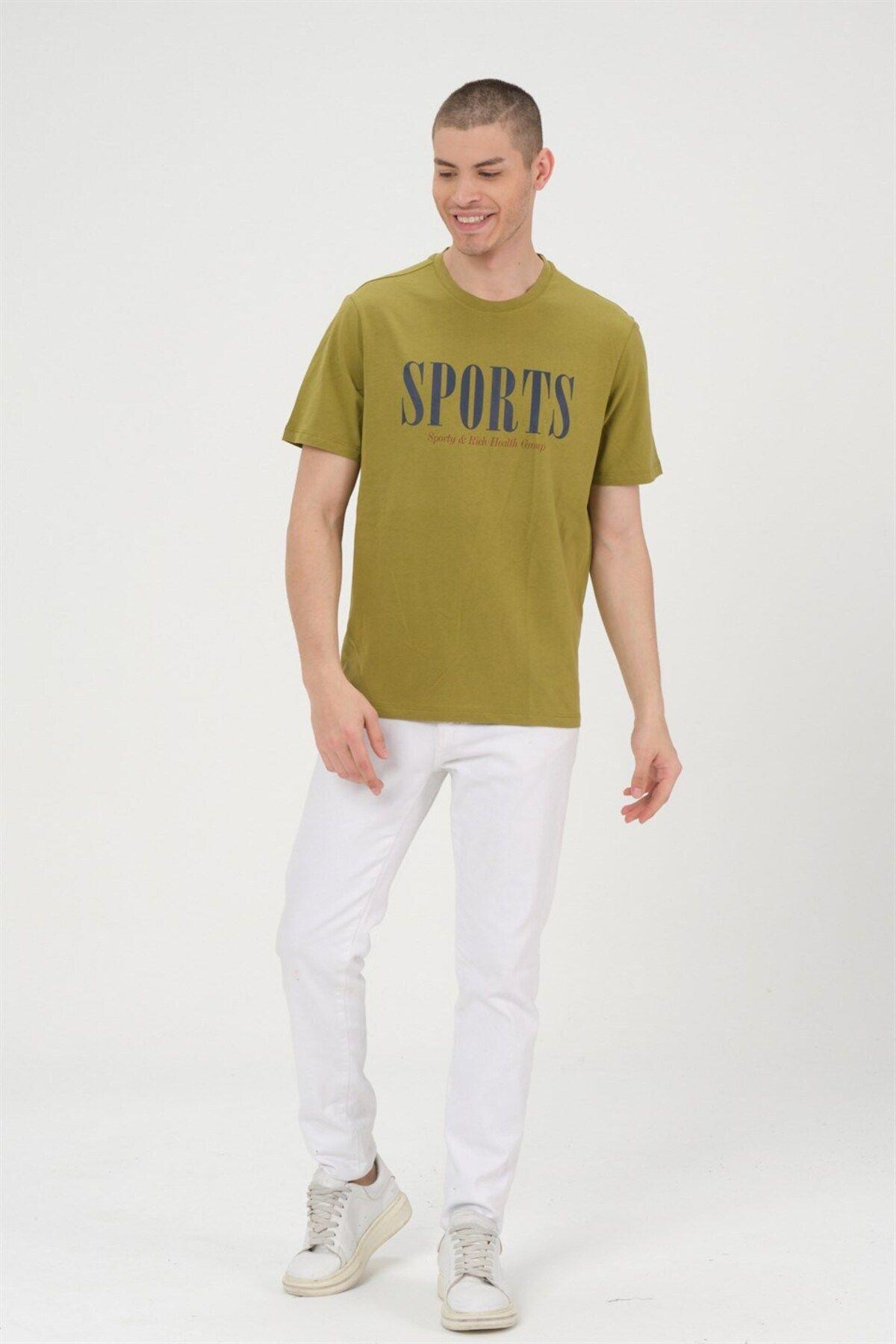 Erkek Basic T-shirt %100 Pamuk Tişört