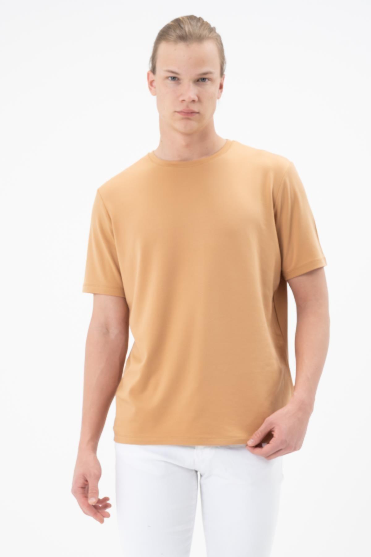 Erkek Tişört Merserize T-shirt Oversize Tshirt