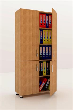 3G Tasarım 4 Kapaklı Ofis Dolabı, Dosya Dolabı