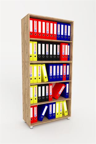 3G Tasarım Açık Raflı Ofis Dolabı Dosya Dolabı