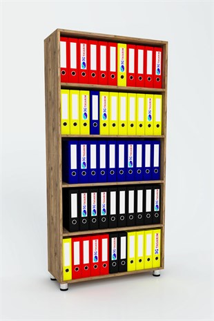 3G Tasarım Açık Raflı Ofis DolabıDosya Dolabı Open Archive 3G-008-2-AD