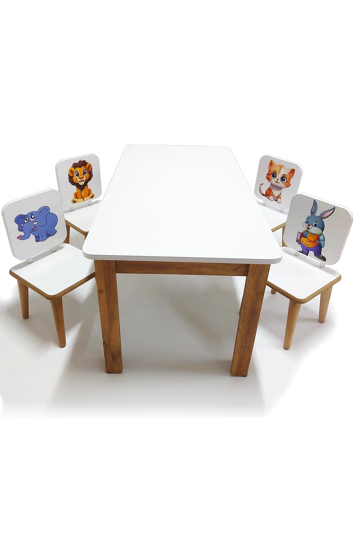 3G Tasarım Anaokulu Montessori Masa & Anaokulu Sandalye Set