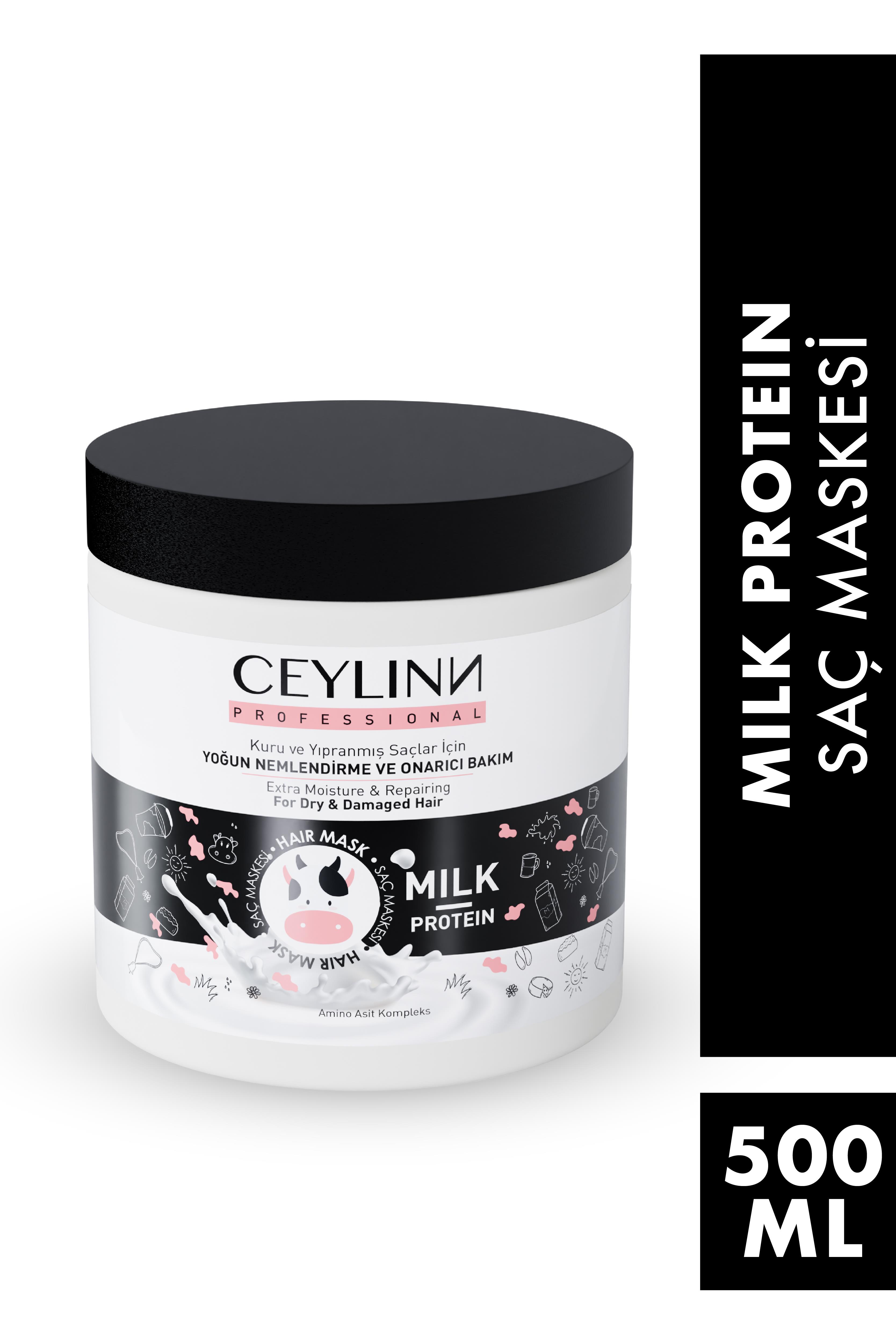 Ceylinn Milk Protein Saç Maskesi 500 ML