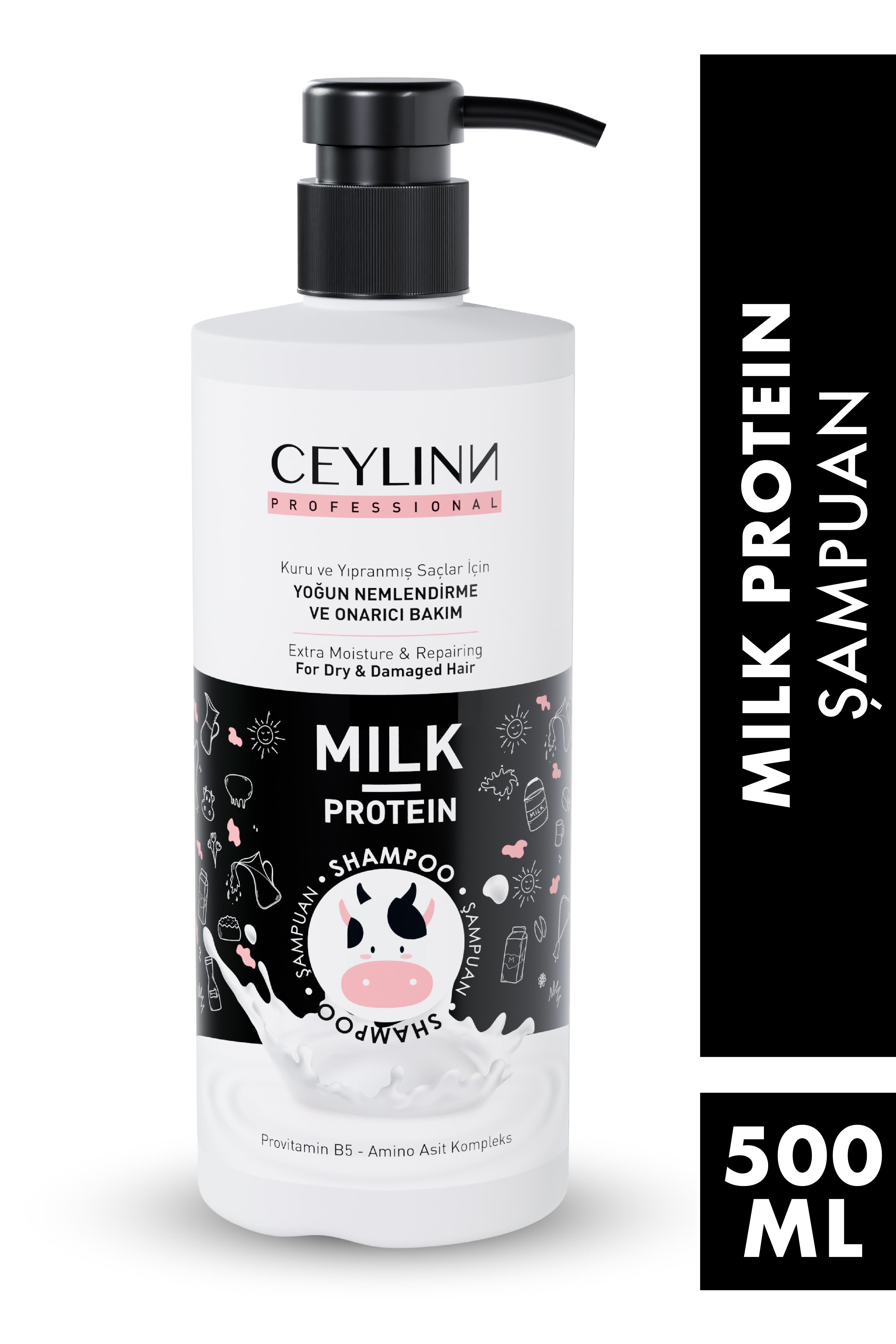 Ceylinn Milk Protein Şampuan 500 ML