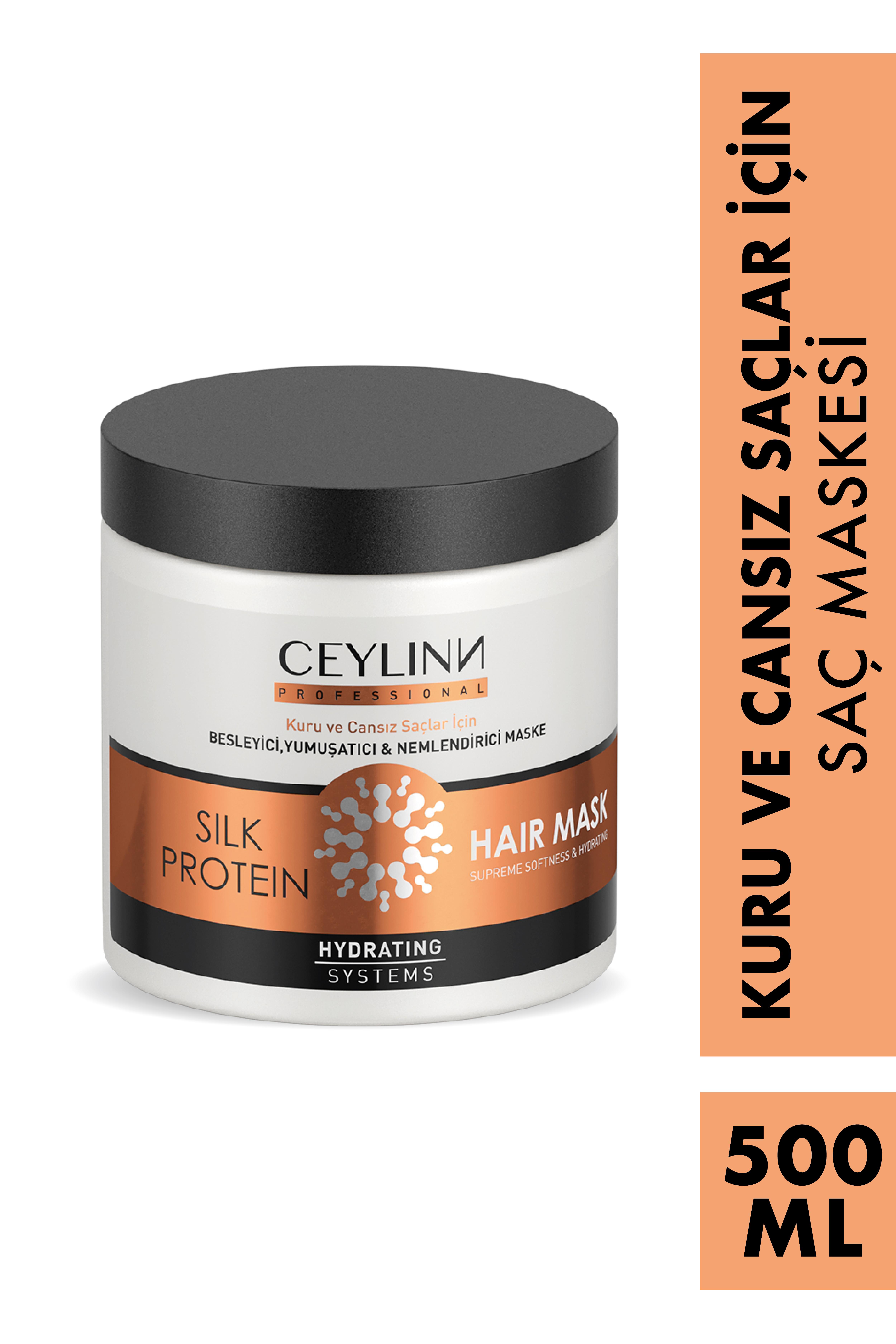 Ceylinn Silk Protein Saç Maskesi 500 ML