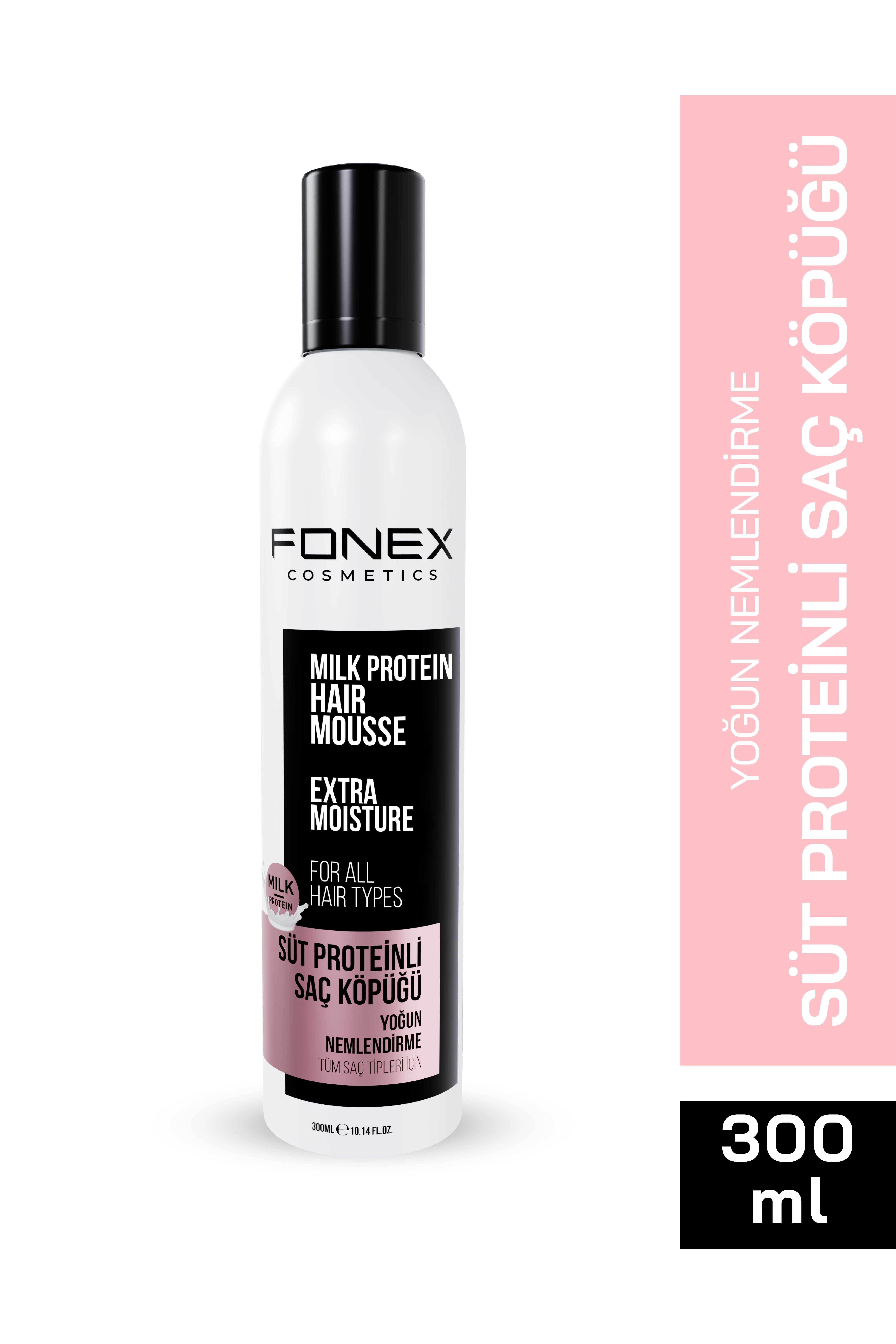 Fonex Saç Köpüğü Milk Protein 300 ML 