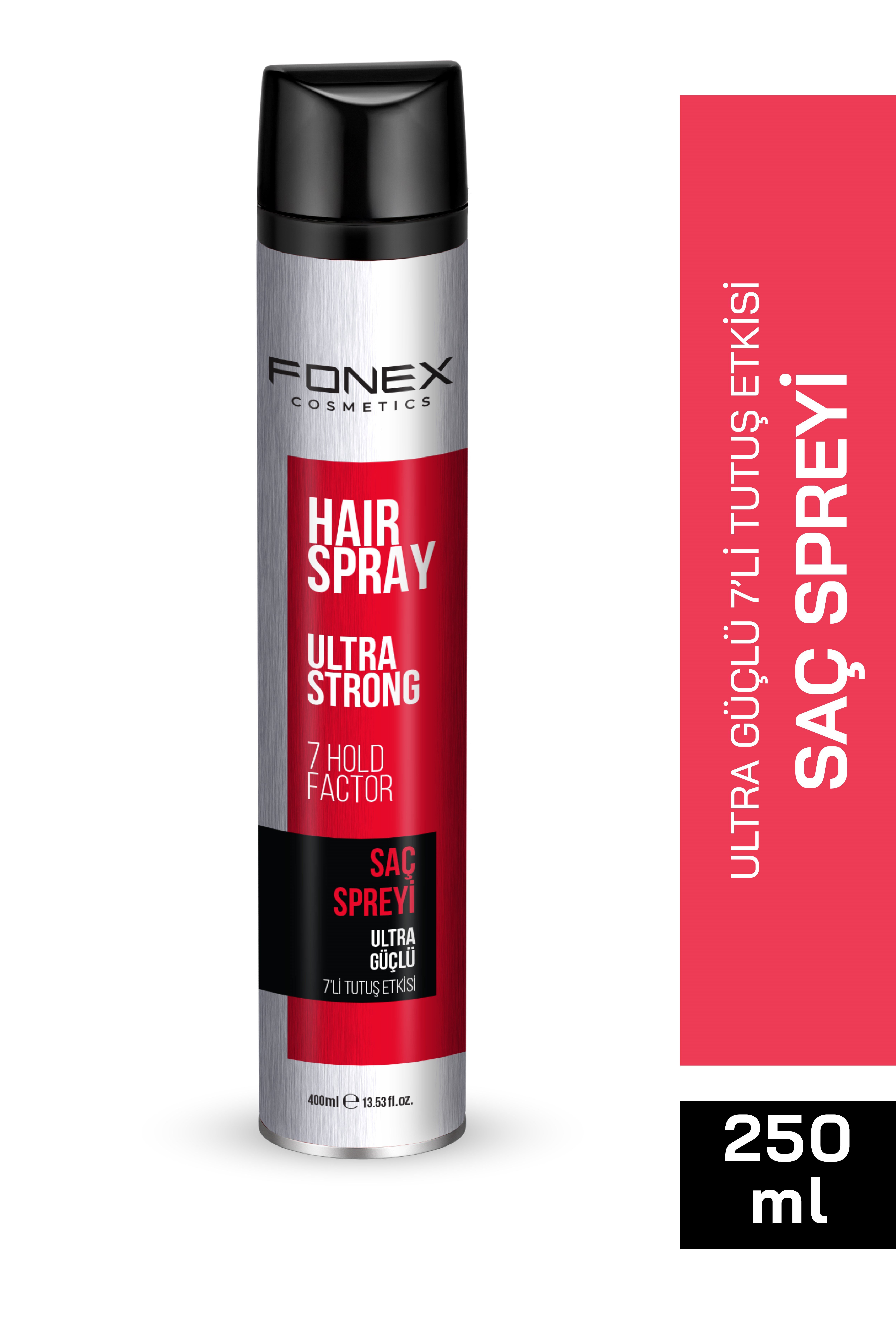 Fonex Saç Spreyi Ultra Strong 400 ML 