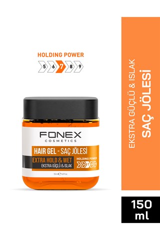 Fonex Saç Jölesi Ekstra Güçlü - Islak 150 ML 