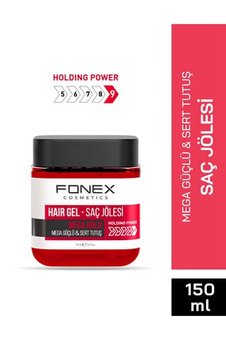 Fonex Saç Jölesi Mega Güçlü - Sert Tutuş 150 ML 