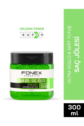 Fonex Saç Jölesi Ultra Güçlü - Sert Tutuş 300 ML 