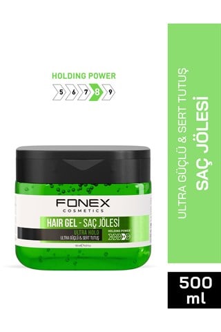 Fonex Saç Jölesi Ultra Güçlü - Sert Tutuş 500 ML 