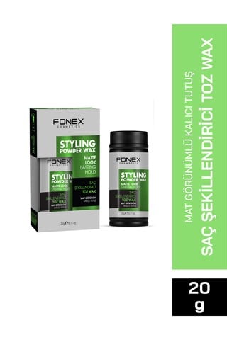 Fonex Şekillendirici Toz Wax Mat Görünüm 20Gr