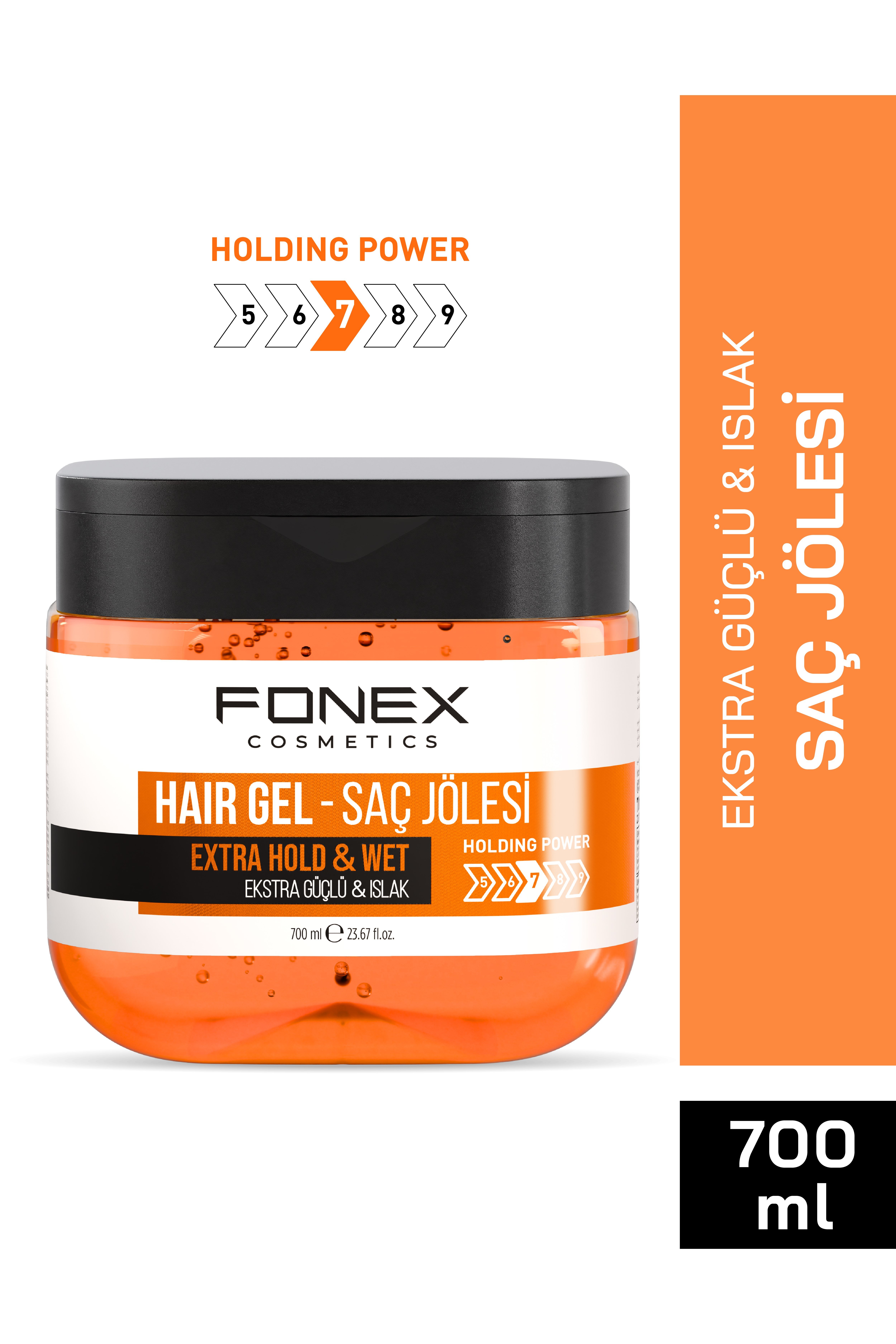 Fonex Saç Jölesi Ekstra Güçlü - Islak 700 ML 