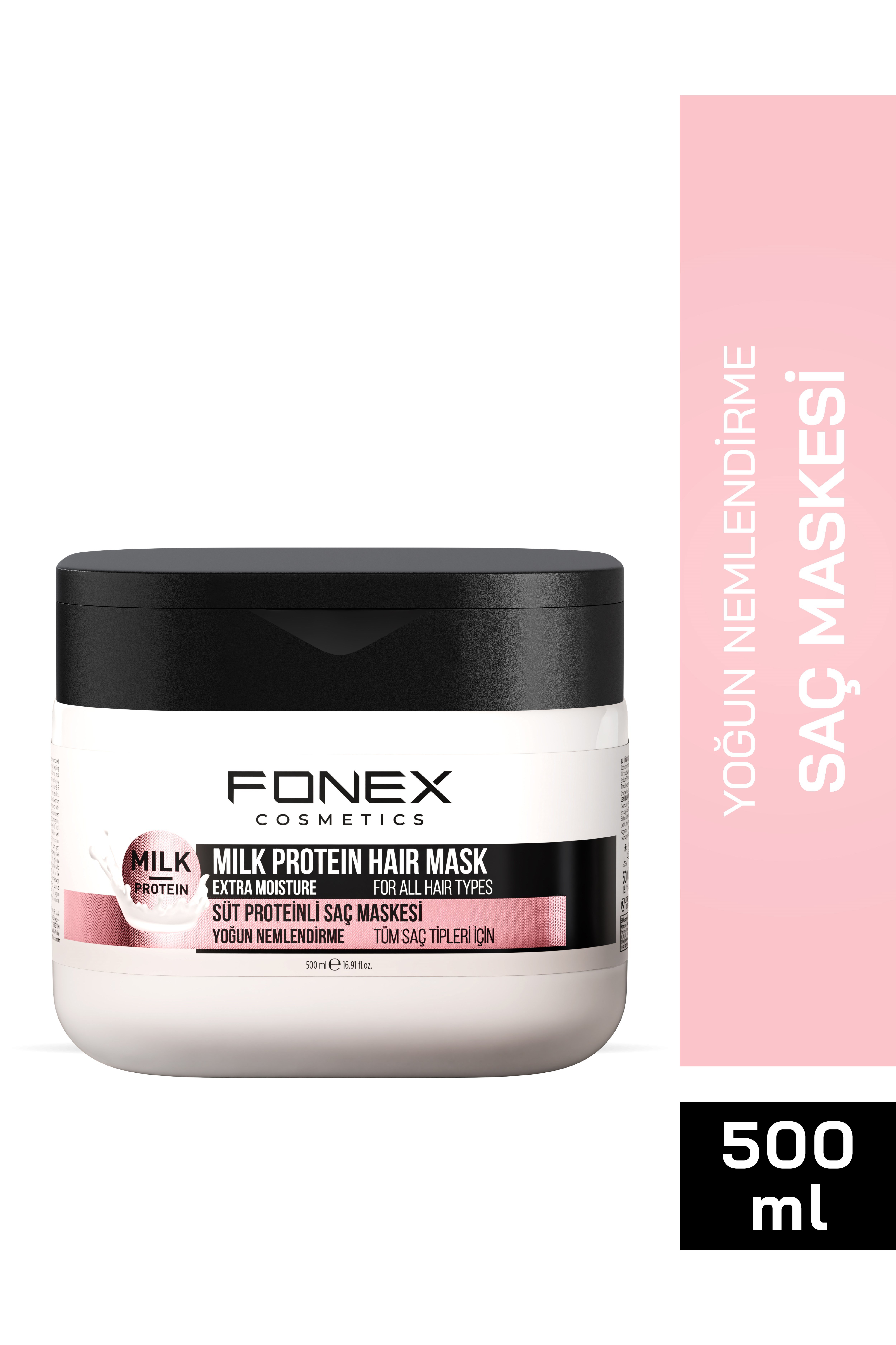 Fonex Saç Maskesi Süt Protein 500 ML 