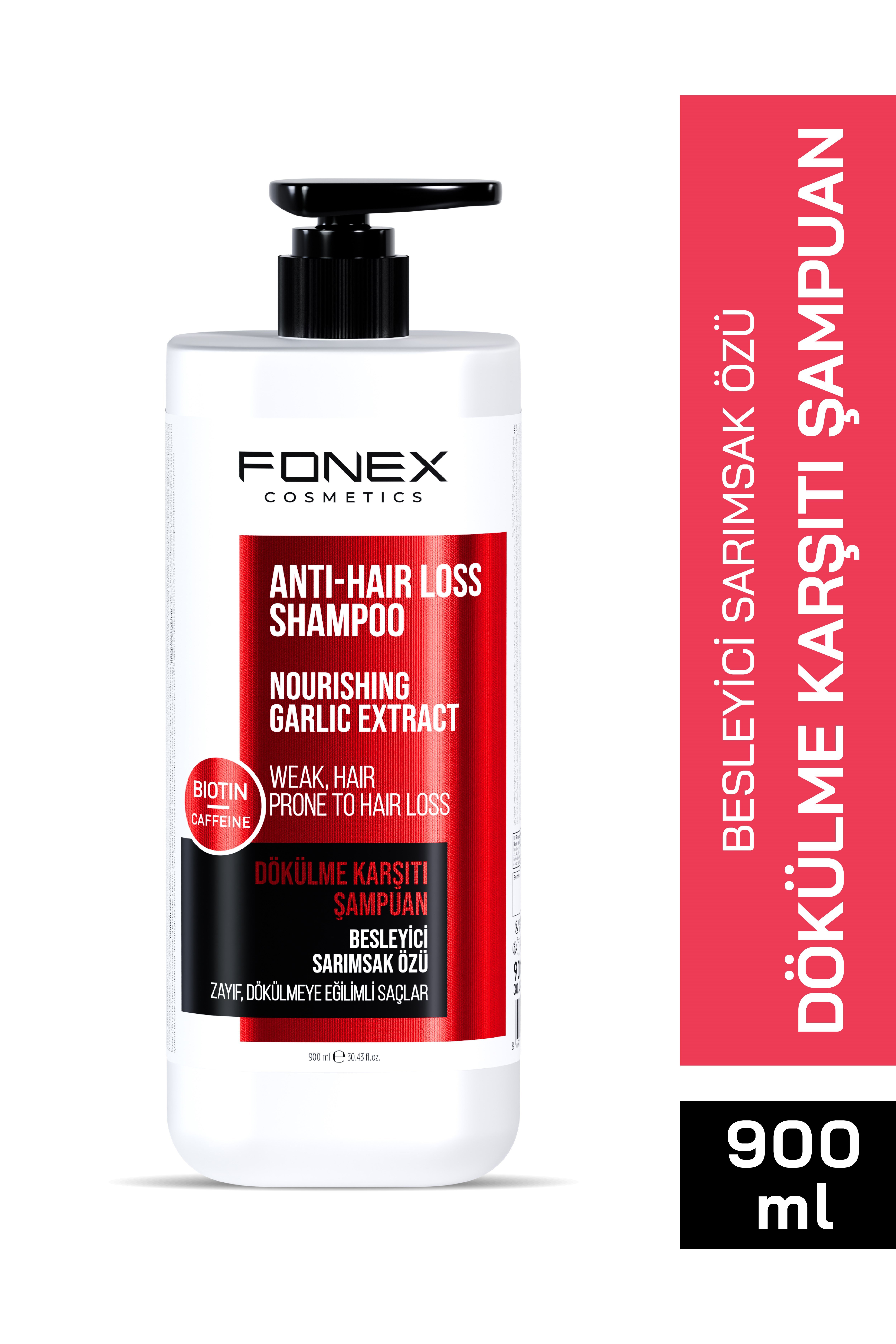 Fonex Şampuan Dökülme Karşıtı 900 ML 