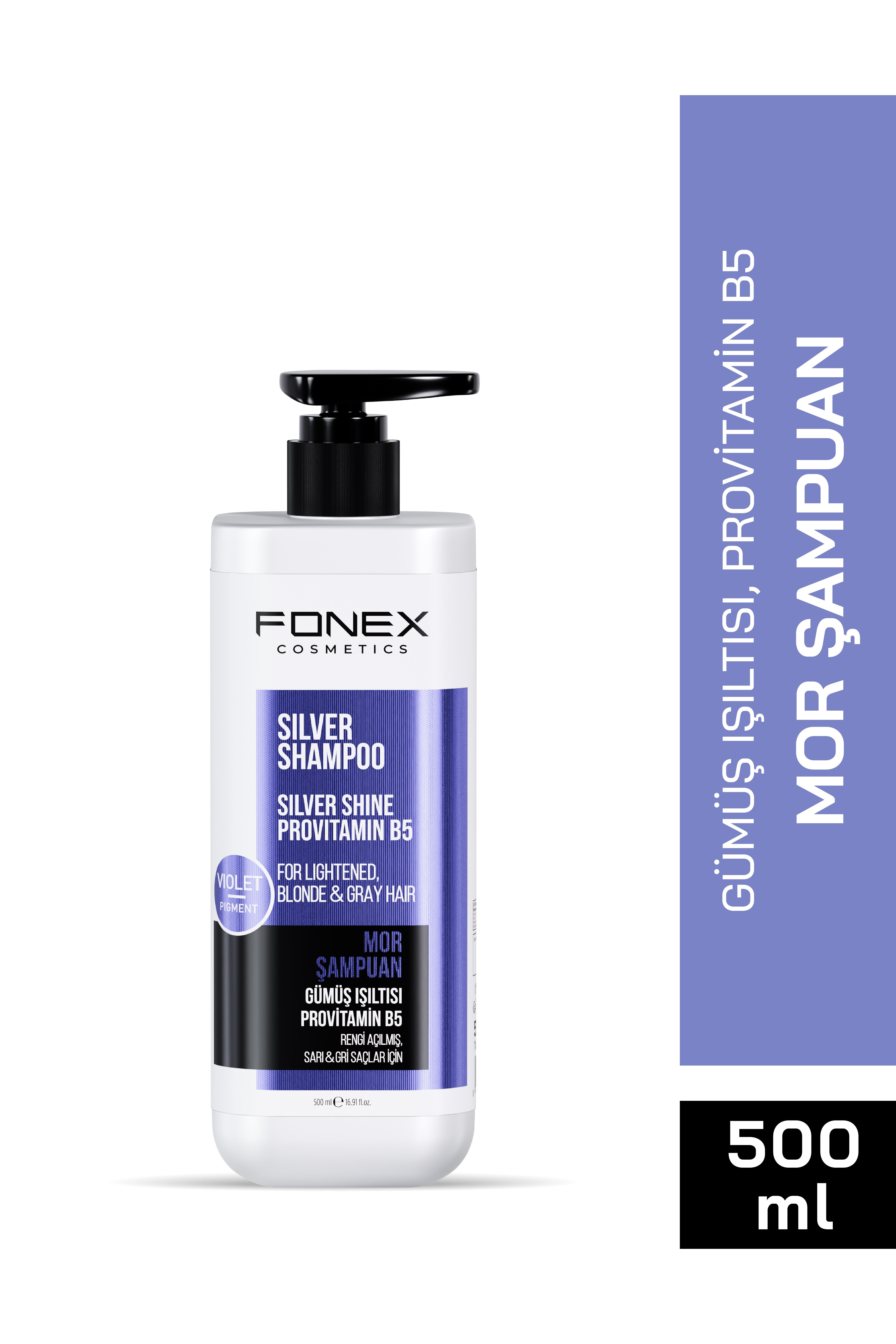 Fonex Şampuan Mor 500 ML 