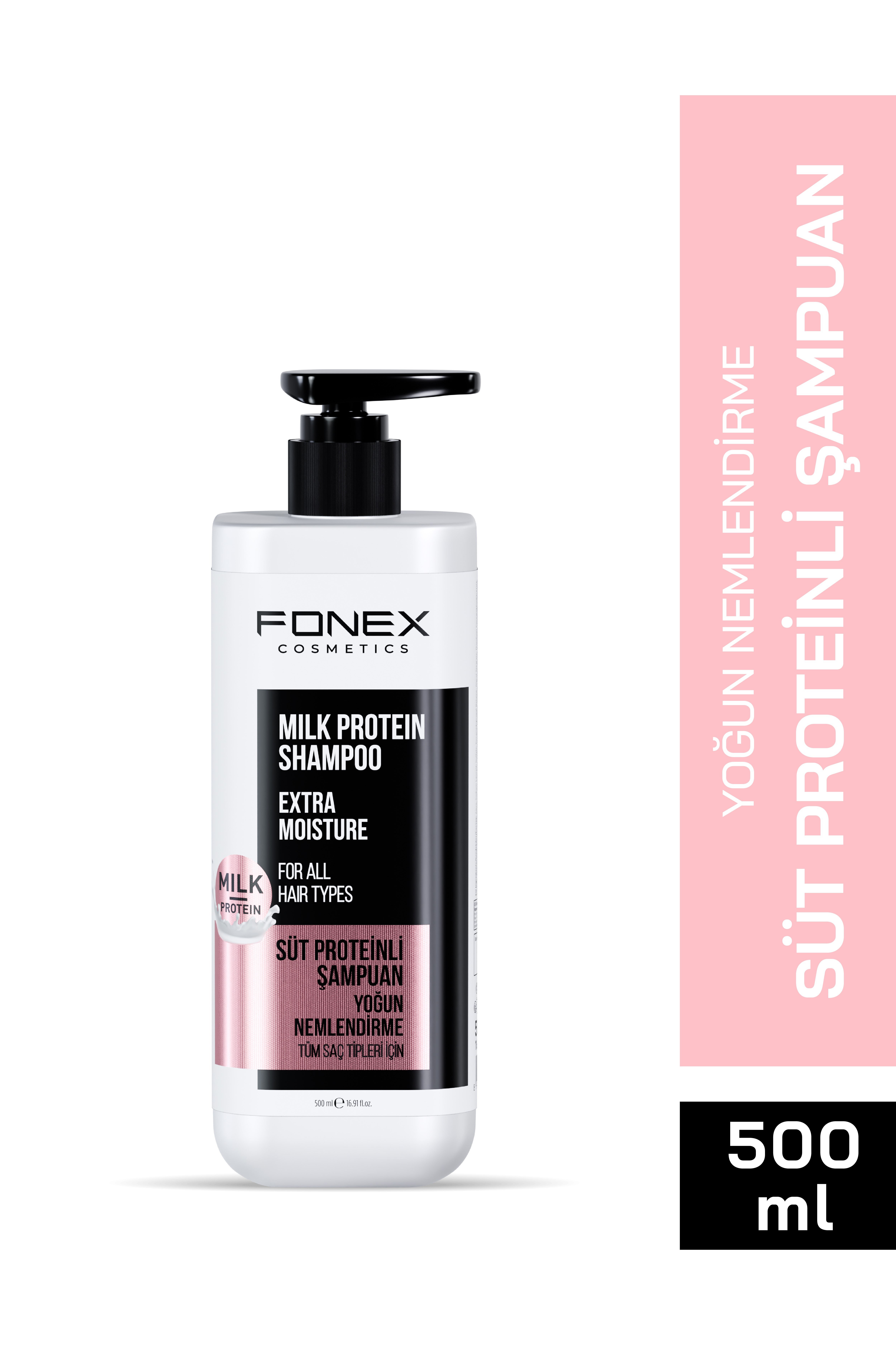 Fonex Şampuan Süt Protein 500 ML 