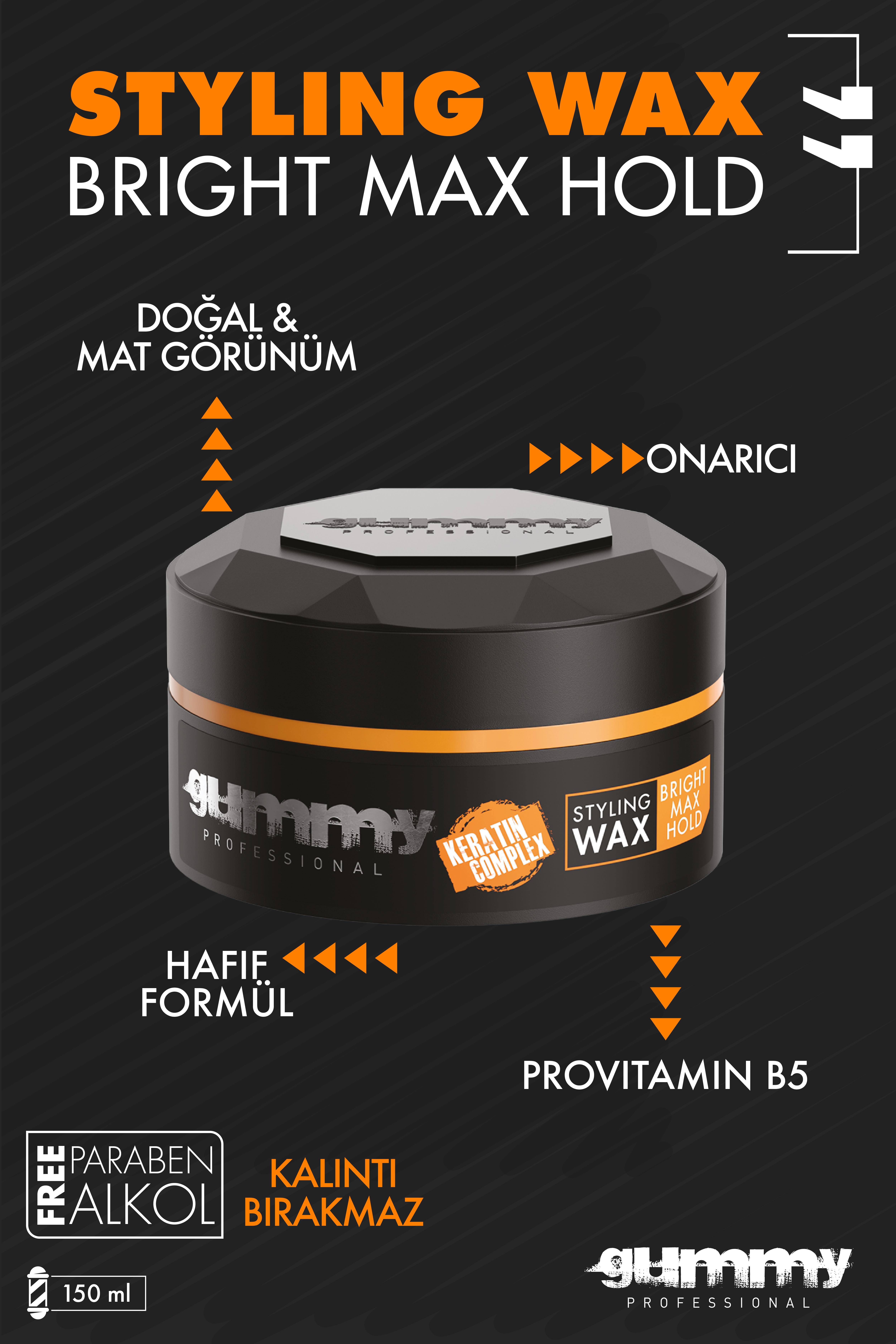 Gummy Wax Bright Max Hold 150 ML