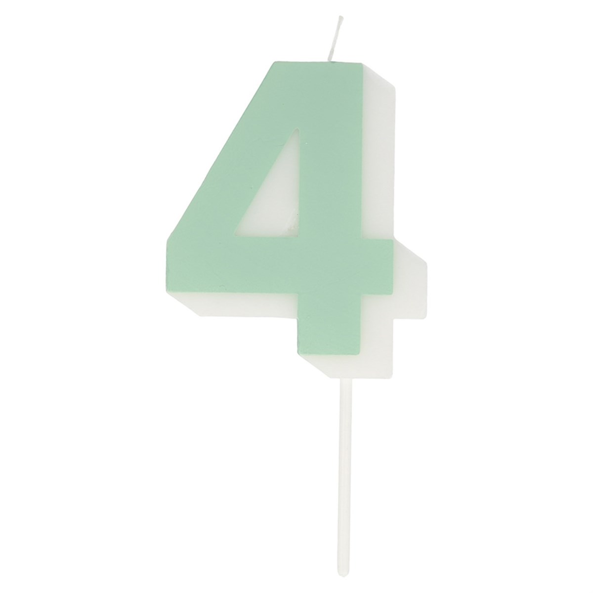 Meri Meri - Number Candle 4 - 4 Rakam Mum
