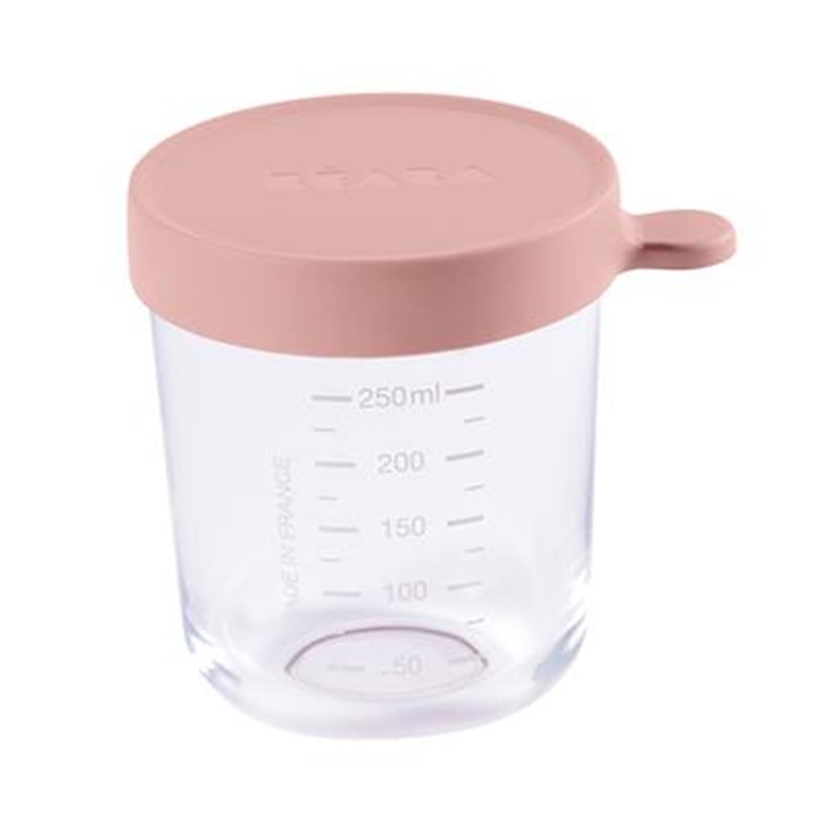 Bebek Cam Mama Kavanozu 250 ml (Old Pink)