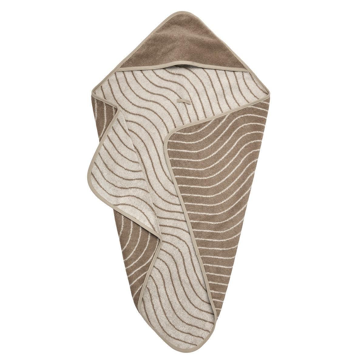 Hoodie Başlıklı Havlu, Woodland Kapuçino