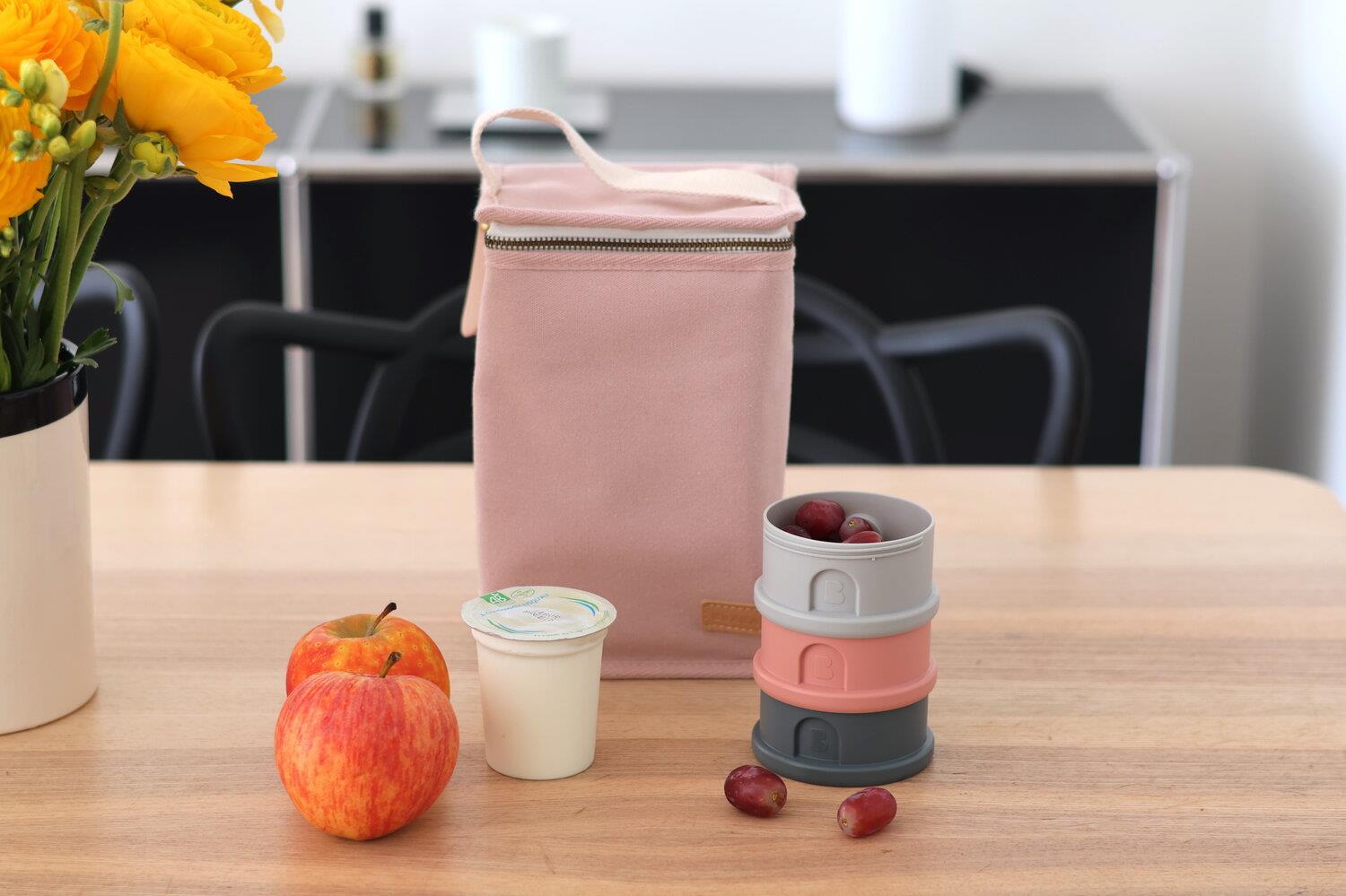 İzotermik Beslenme Çantası, Canvas dusty pink