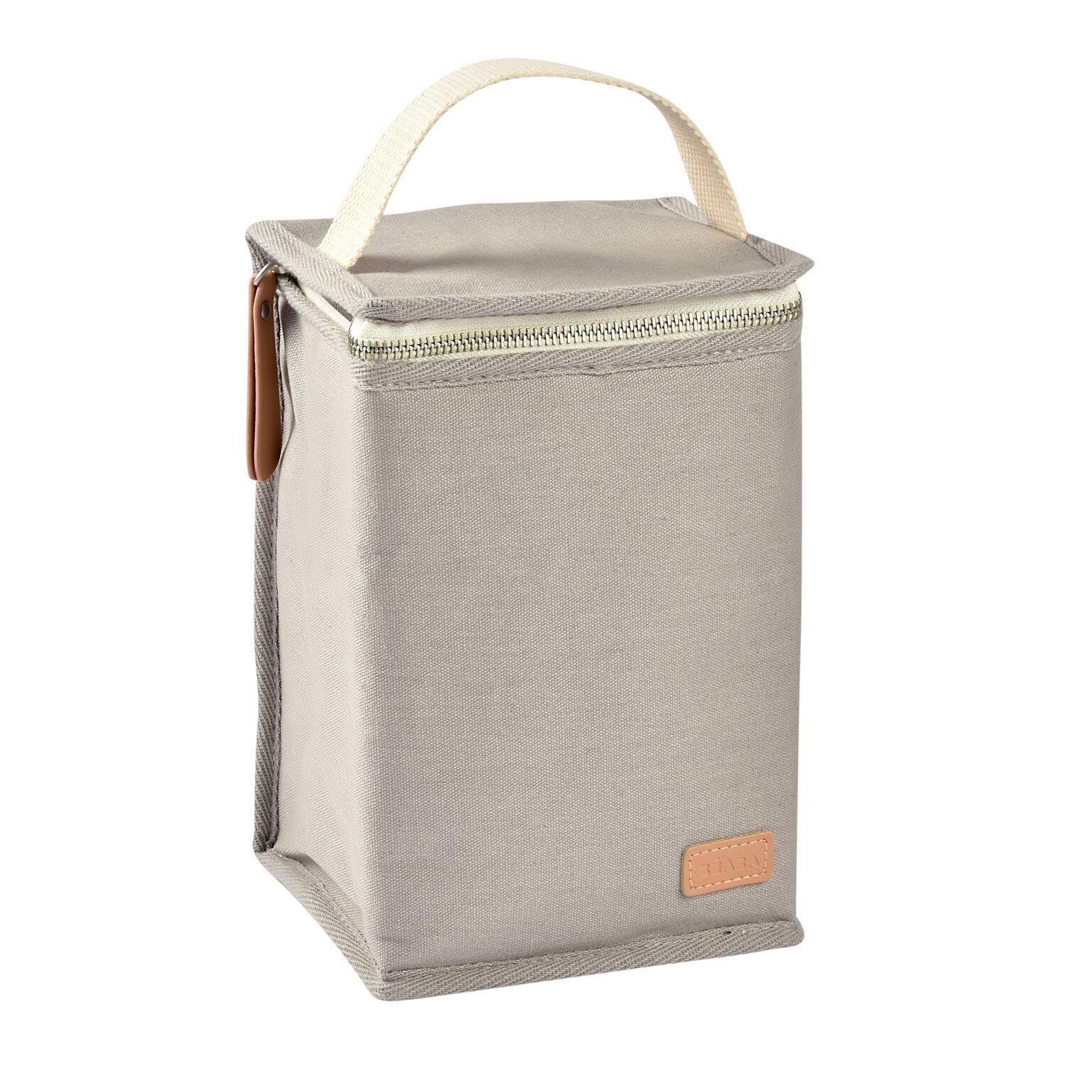 İzotermik Beslenme Çantası, Canvas pearl grey