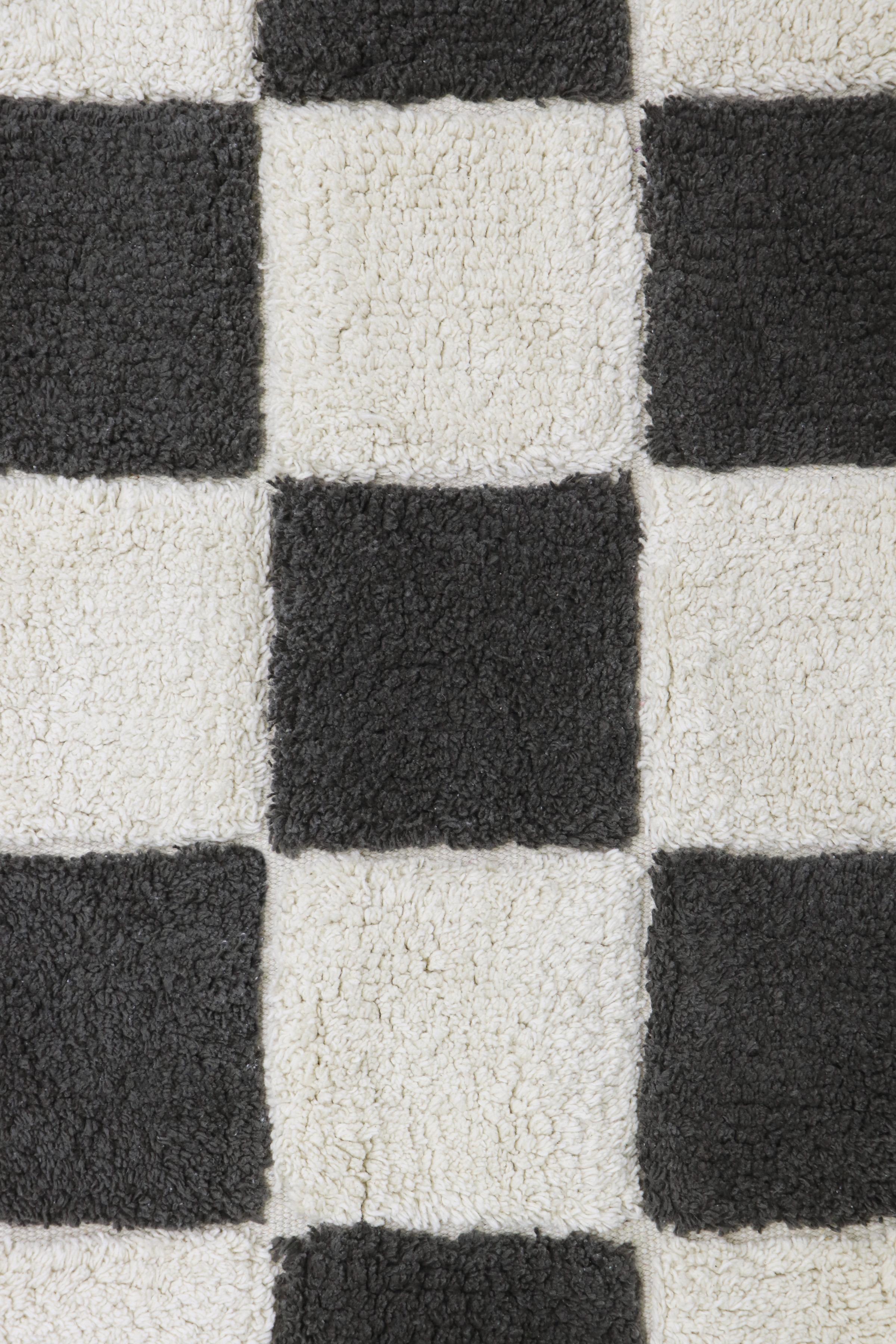 Lorena Canals Çocuk Odası Halısı, Kitchen Tiles Dark Grey M