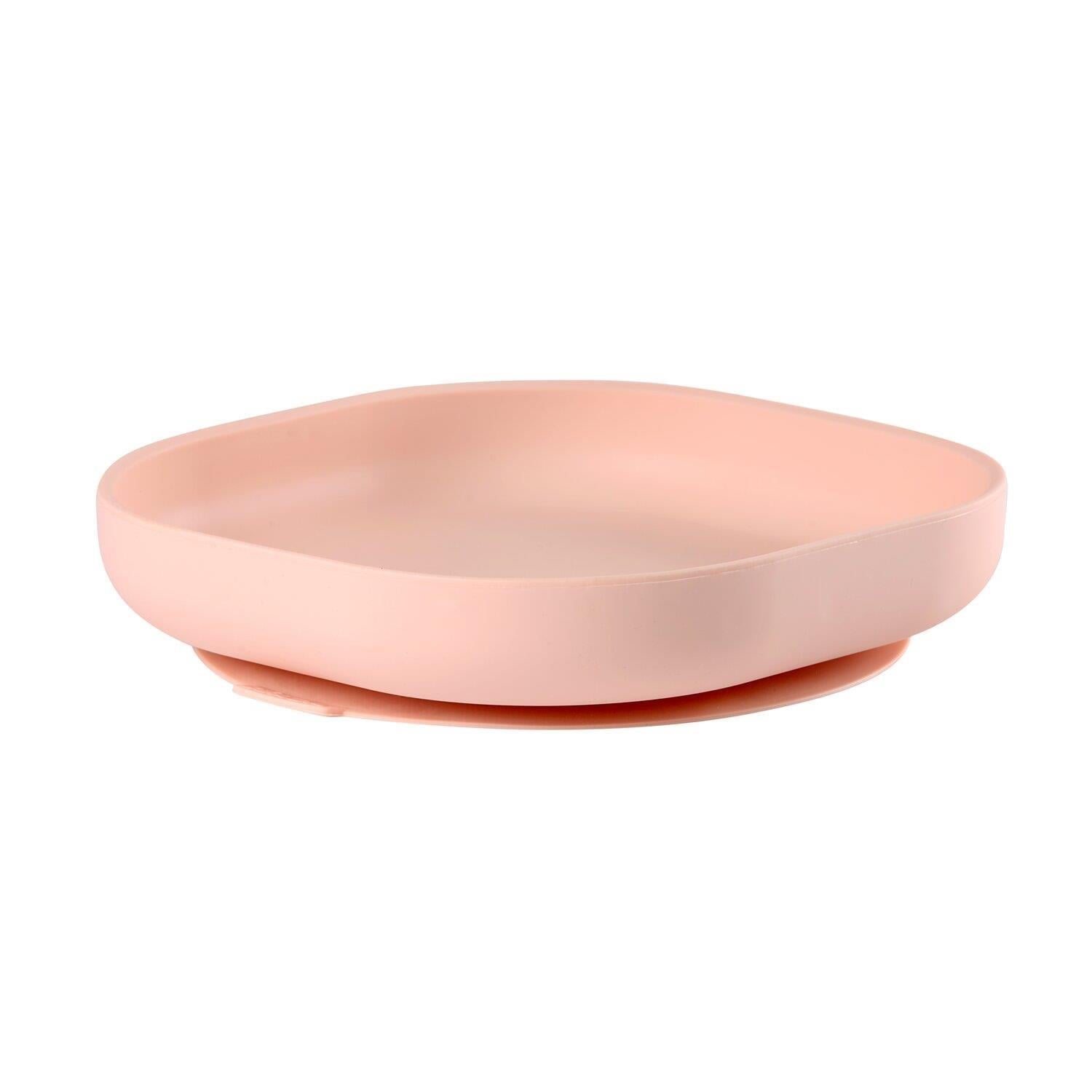 Vakumlu Silikon Tabak, Light Pink