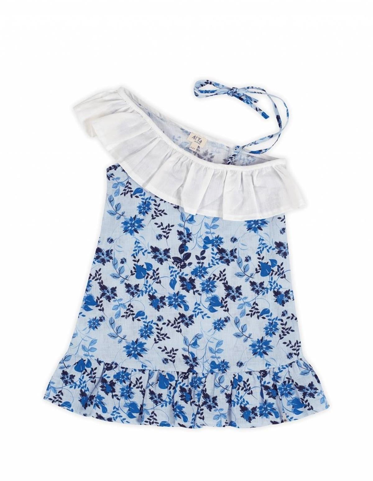 Askılı Keten Elbise