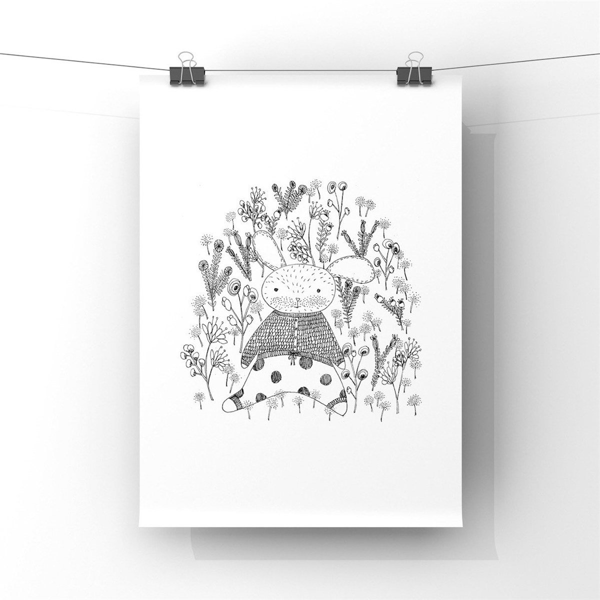 Baharda Bebek Tavşan Poster