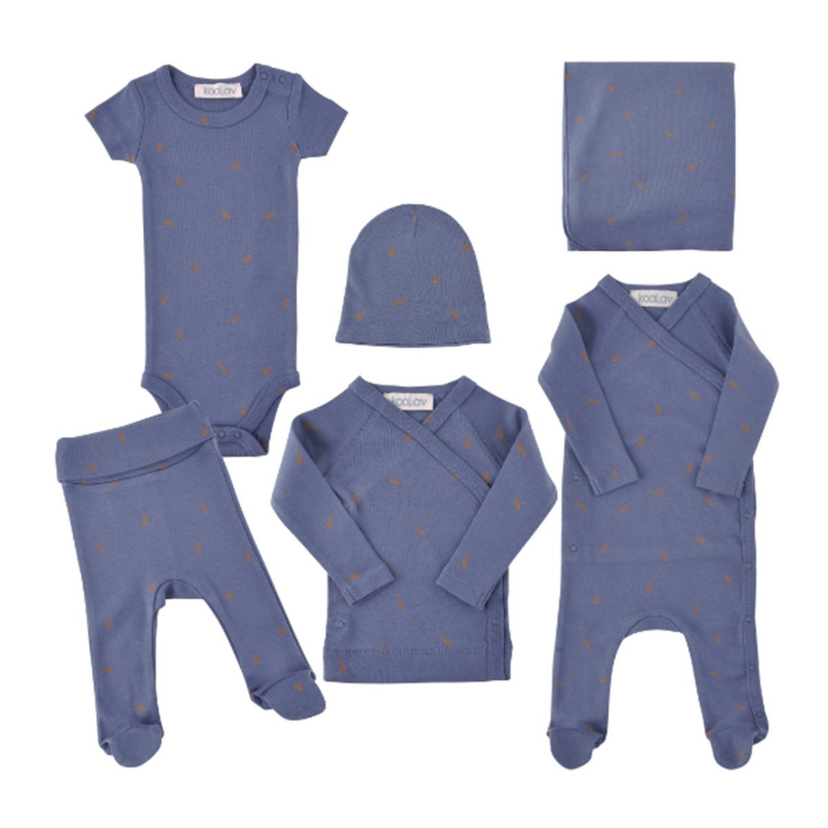 Başak Desenli, 6lı Hastane Çıkış Seti